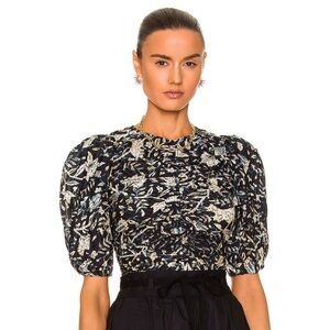 Ulla Johnson Naya Top Rainforest size 4